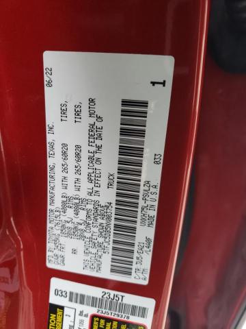 2022 TOYOTA TUNDRA CRE - 5TFJC5DB5NX003754