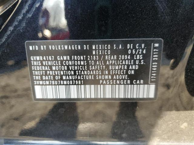 2024 VOLKSWAGEN JETTA SEL - 3VWGM7BU7RM087981