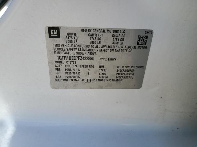 2015 GMC SIERRA C15 - 1GTR1UEC7FZ432880