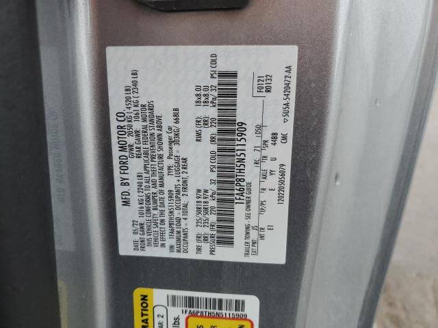 2022 FORD MUSTANG - 1FA6P8TH5N5115909