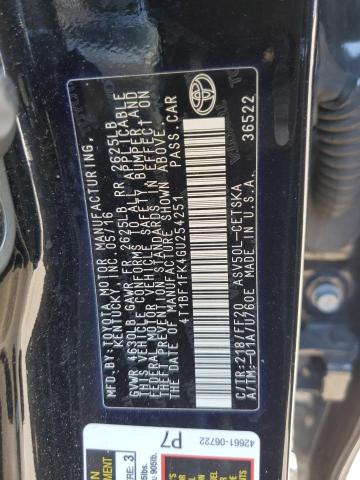 2016 TOYOTA CAMRY LE - 4T1BF1FK4GU254251