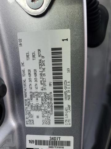 2023 TOYOTA SEQUOIA SR 7SVAAABA2PX003194
