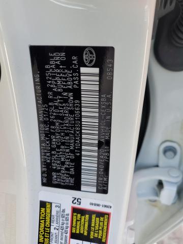 2025 TOYOTA CAMRY XSE - 4T1DAACK8SU106639
