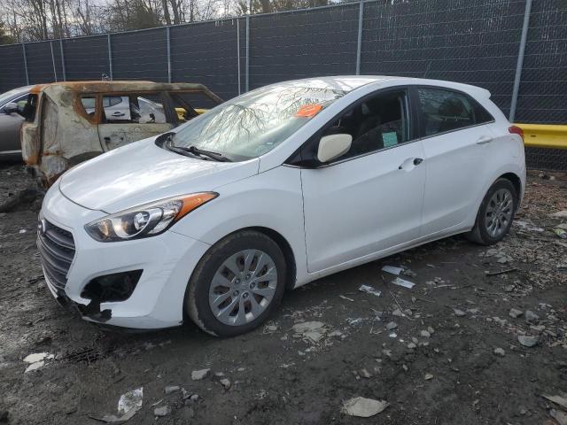 HYUNDAI ELANTRA GT 2017 white  gas KMHD35LH6HU382185 photo #1