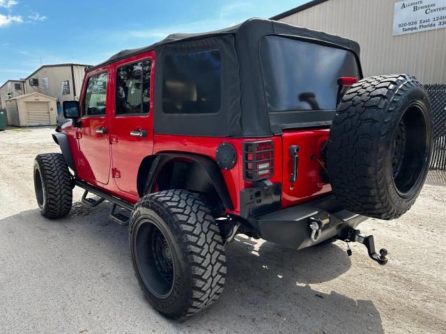 JEEP WRANGLER U 2015 red 4dr spor flexible fuel 1C4BJWDG1FL593276 photo #4