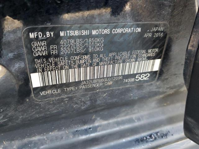 2016 MITSUBISHI LANCER GT JA32U8FW8GU012096