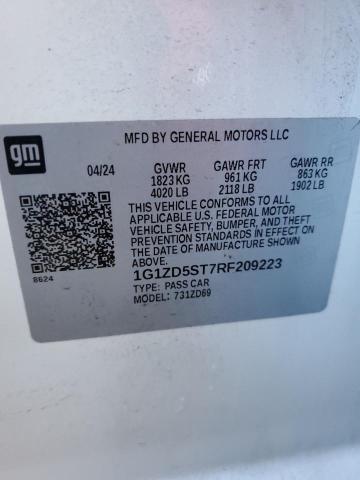 2024 CHEVROLET MALIBU LT - 1G1ZD5ST7RF209223