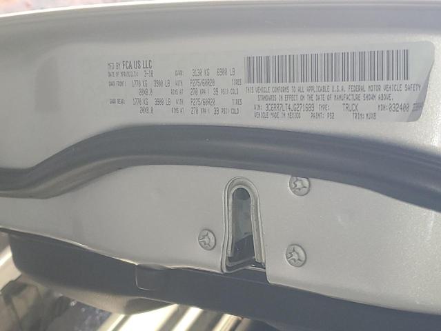 2018 RAM 1500 SLT - 3C6RR7LT4JG271689