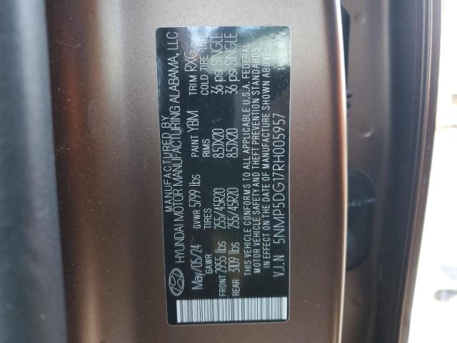 2024 HYUNDAI SANTA FE C 5NMP5DG17RH005957
