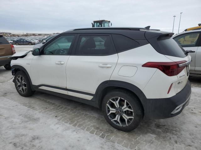 KIA SELTOS EX 2021 white  gas KNDERCAA2M7161225 photo #3