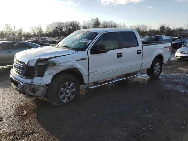 FORD F150 SUPER 2013 white  gas 1FTFW1ET2DFC31292 photo #1