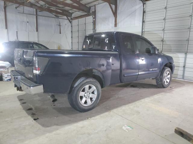 NISSAN TITAN XE 2006 blue 4dr ext flexible fuel 1N6BA06B36N549800 photo #4