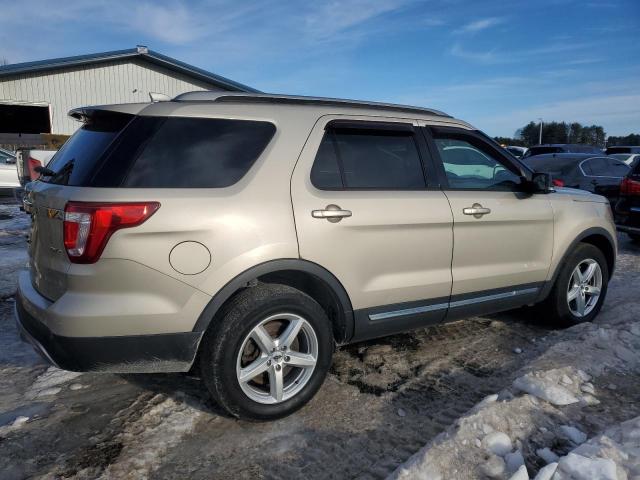 FORD EXPLORER X 2017 beige 4dr spor gas 1FM5K8D89HGB00417 photo #4