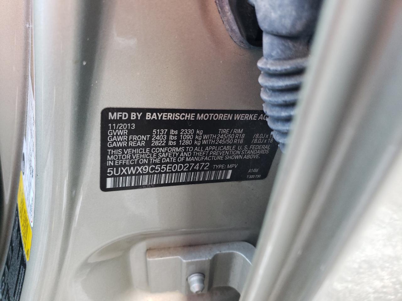 BMW X3 xdrive2 2014