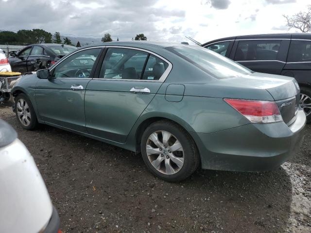 HONDA ACCORD EXL 2008 turquoise  gas 1HGCP36838A047313 photo #3