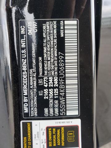 2015 MERCEDES-BENZ C 300 4MAT - 55SWF4KB9FU068997