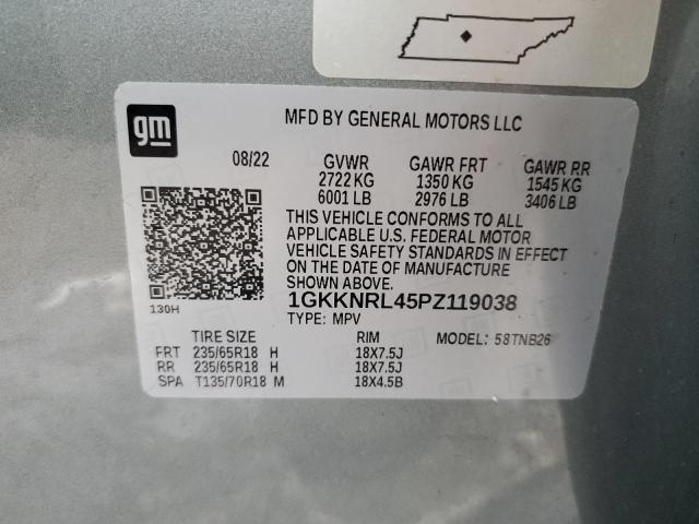 2023 GMC ACADIA SLE 1GKKNRL45PZ119038