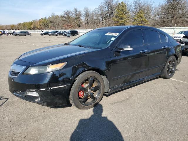 ACURA TL 2009 black  gas 19UUA96569A000891 photo #1