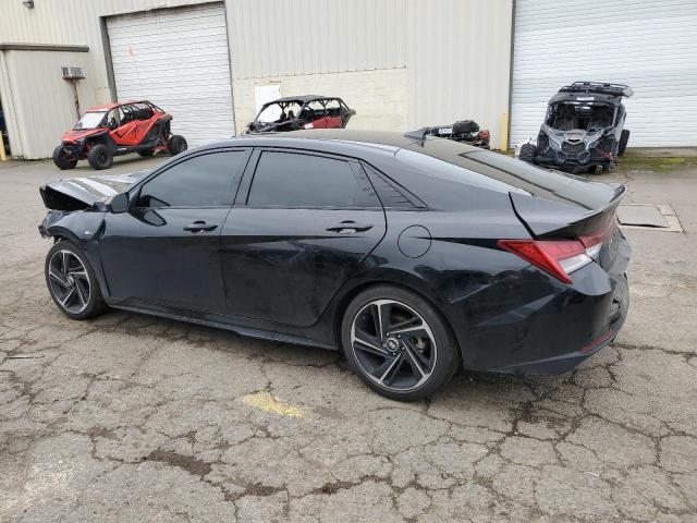 Vin: kmhlr4af7pu373726, lot: 46357485, hyundai elantra n line 20232