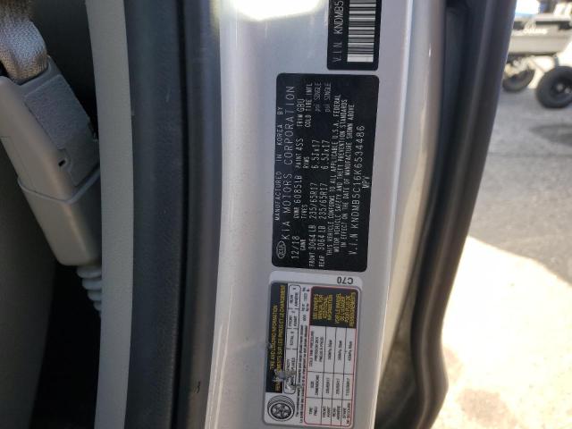 2019 KIA SEDONA LX - KNDMB5C16K6534486