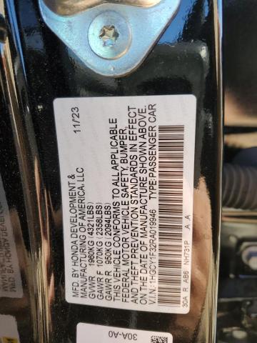 2024 HONDA ACCORD EX 1HGCY1F32RA019946