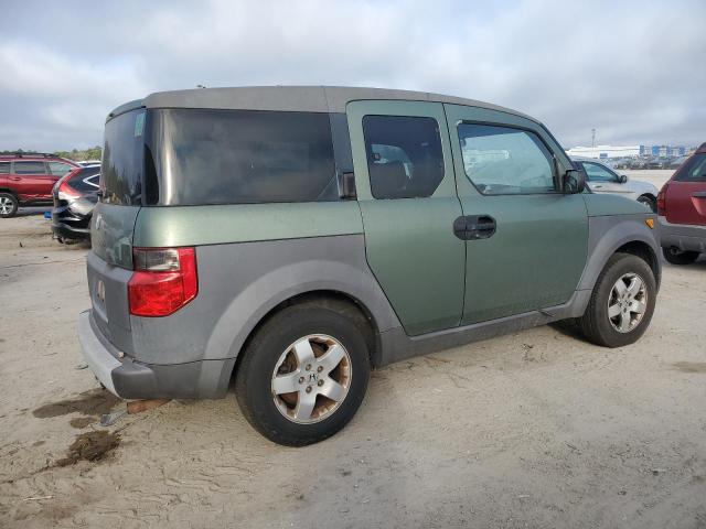 HONDA ELEMENT EX 2003 green 4dr spor gas 5J6YH28583L033722 photo #4