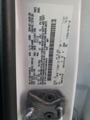 2016 FORD ESCAPE S 1FMCU0F75GUB64655