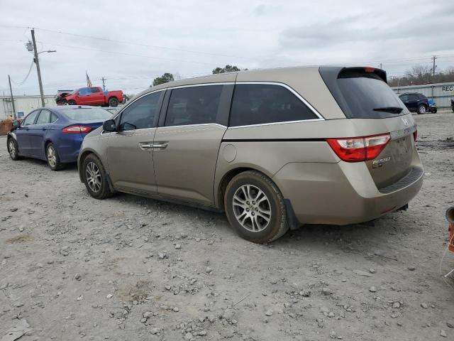 HONDA ODYSSEY EX 2011 brown  gas 5FNRL5H49BB061595 photo #3