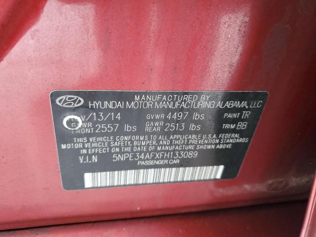 2015 HYUNDAI SONATA SPO - 5NPE34AFXFH133089
