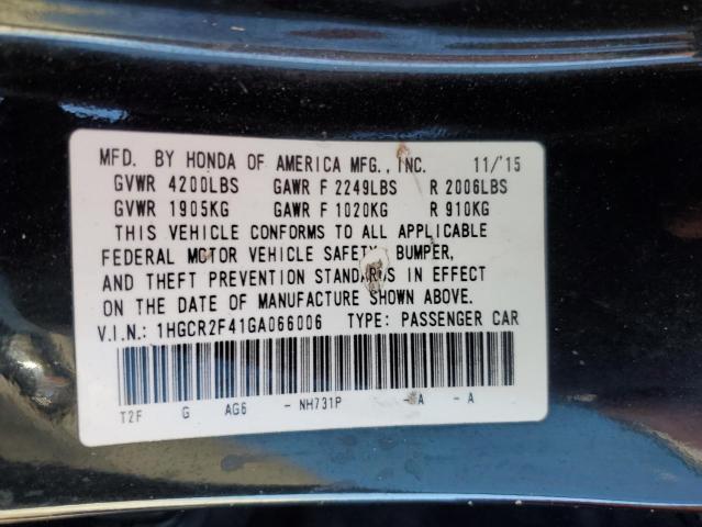 2016 HONDA ACCORD LX - 1HGCR2F41GA066006