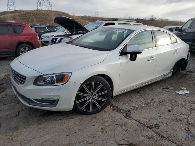 VOLVO S60 PLATIN 2018 white  gas LYV402TMXJB157406 photo #1