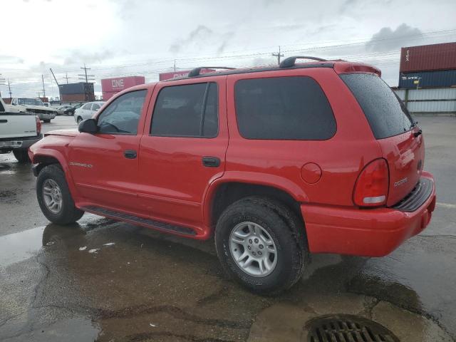 DODGE DURANGO 2001 red 4dr spor gas 1B4HS28N41F514423 photo #3