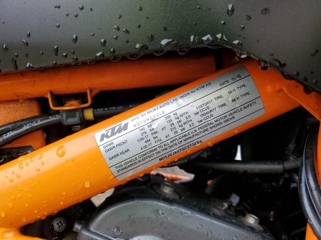 2016 KTM RC 390 MD2JGJ407GC273259