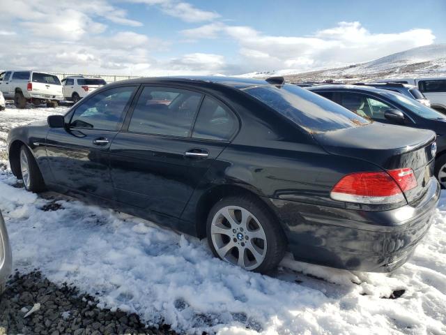 BMW 750 2007 black  gas WBAHN83567DT71500 photo #3