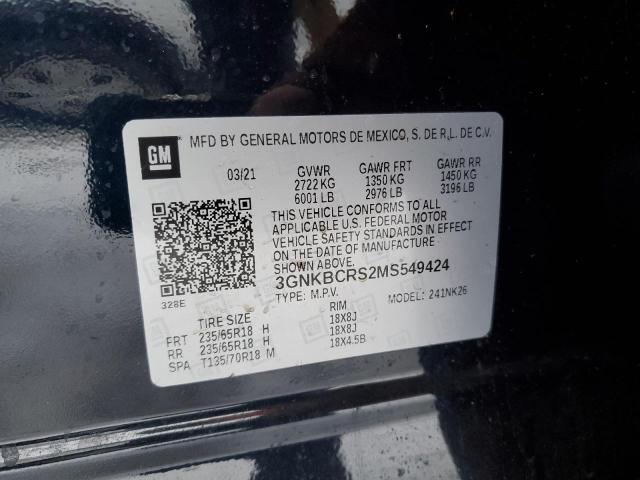 2021 CHEVROLET BLAZER 2LT - 3GNKBCRS2MS549424