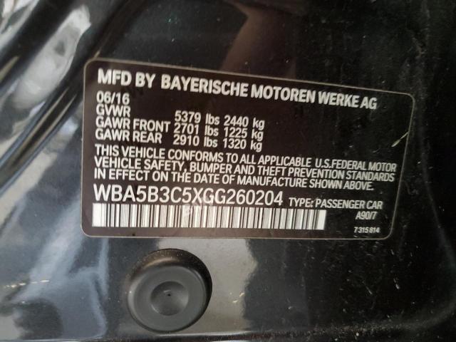 2016 BMW 535 XI - WBA5B3C5XGG260204