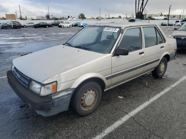 TOYOTA COROLLA DL 1987 gold sedan 4d gas JT2AE82E9H3531391 photo #1