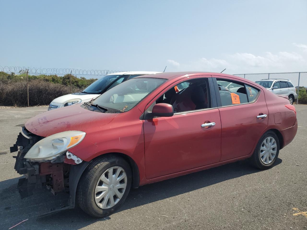 Lot #3249149614 2014 NISSAN VERSA S