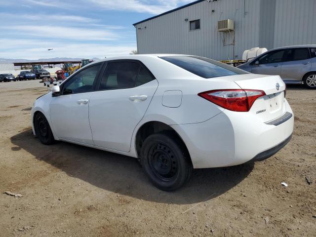 TOYOTA COROLLA L 2015 white  gas 5YFBURHE7FP296876 photo #3