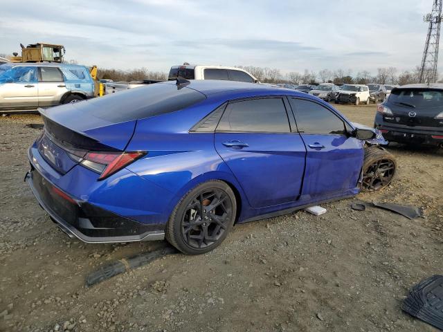Vin: kmhlr4df8ru723654, lot: 45456755, hyundai elantra n line 20243