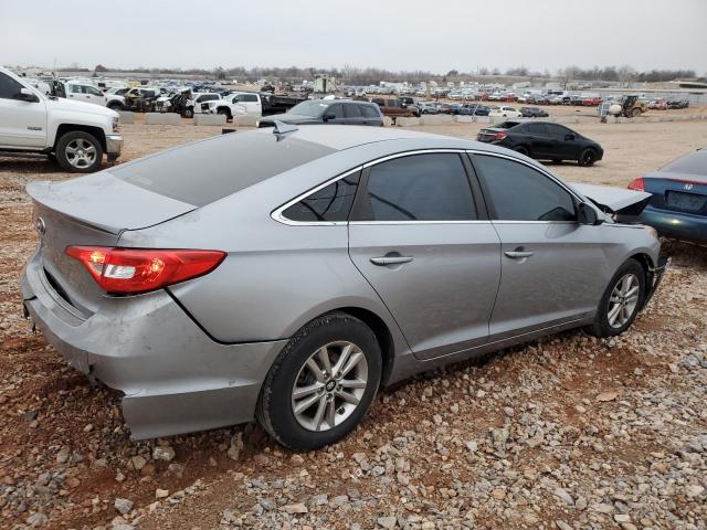 HYUNDAI SONATA SE 2017 silver  gas 5NPE24AF8HH554685 photo #4