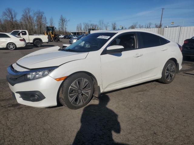 HONDA CIVIC EX 2017 white  gas 19XFC1F33HE010646 photo #1
