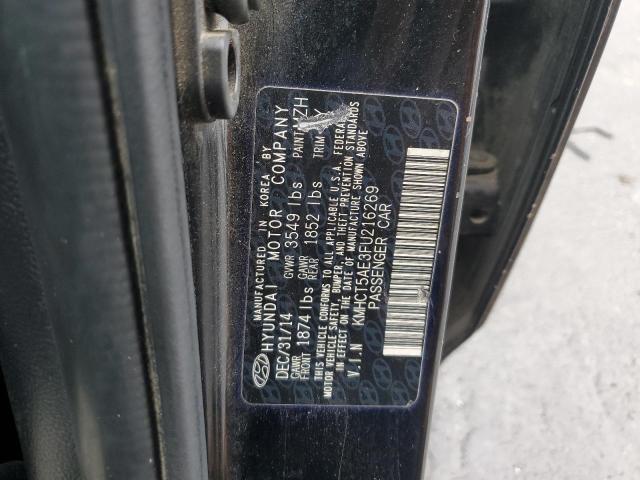 2015 HYUNDAI ACCENT GS - KMHCT5AE3FU216269