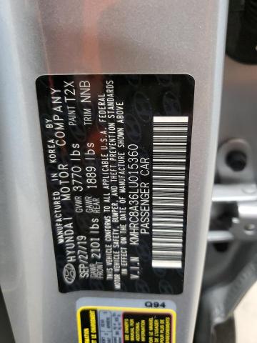 2020 HYUNDAI VENUE KMHRC8A36LU015360