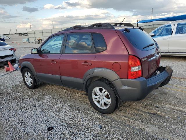 HYUNDAI TUCSON GLS 2006 burgundy  gas KM8JN72D56U363342 photo #3