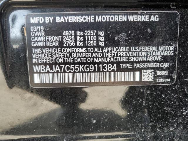 2019 BMW 530 XI - WBAJA7C55KG911384