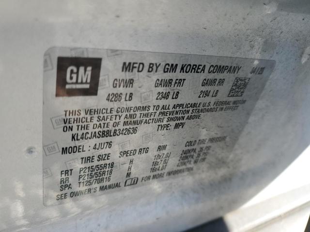 2020 BUICK ENCORE PRE - KL4CJASB8LB342636