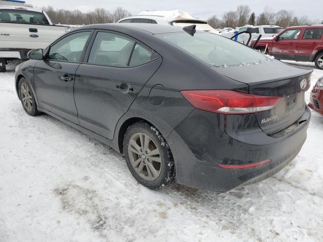 HYUNDAI ELANTRA SE 2017 black  gas 5NPD84LF8HH185981 photo #3