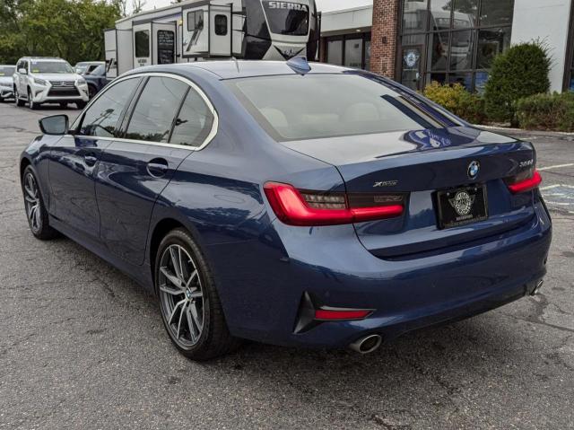 BMW 330XI 2021 blue  gas WBA5R7C05MFL07633 photo #4