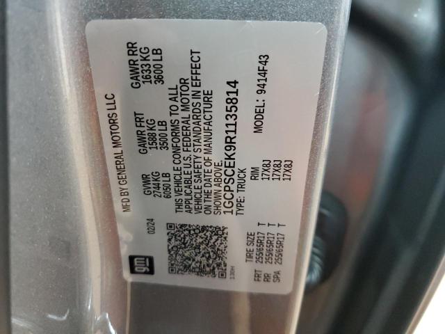 2024 CHEVROLET COLORADO L - 1GCPSCEK9R1135814